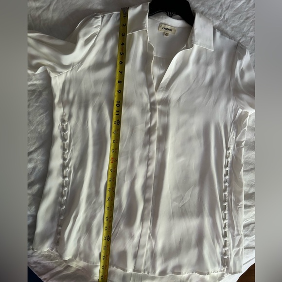 L’agence silk blouse with silk buttons on sides and sleeves - Picture 12 of 12
